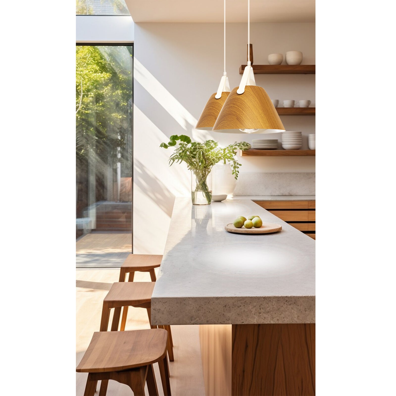 Luminaria colgante Sashimi