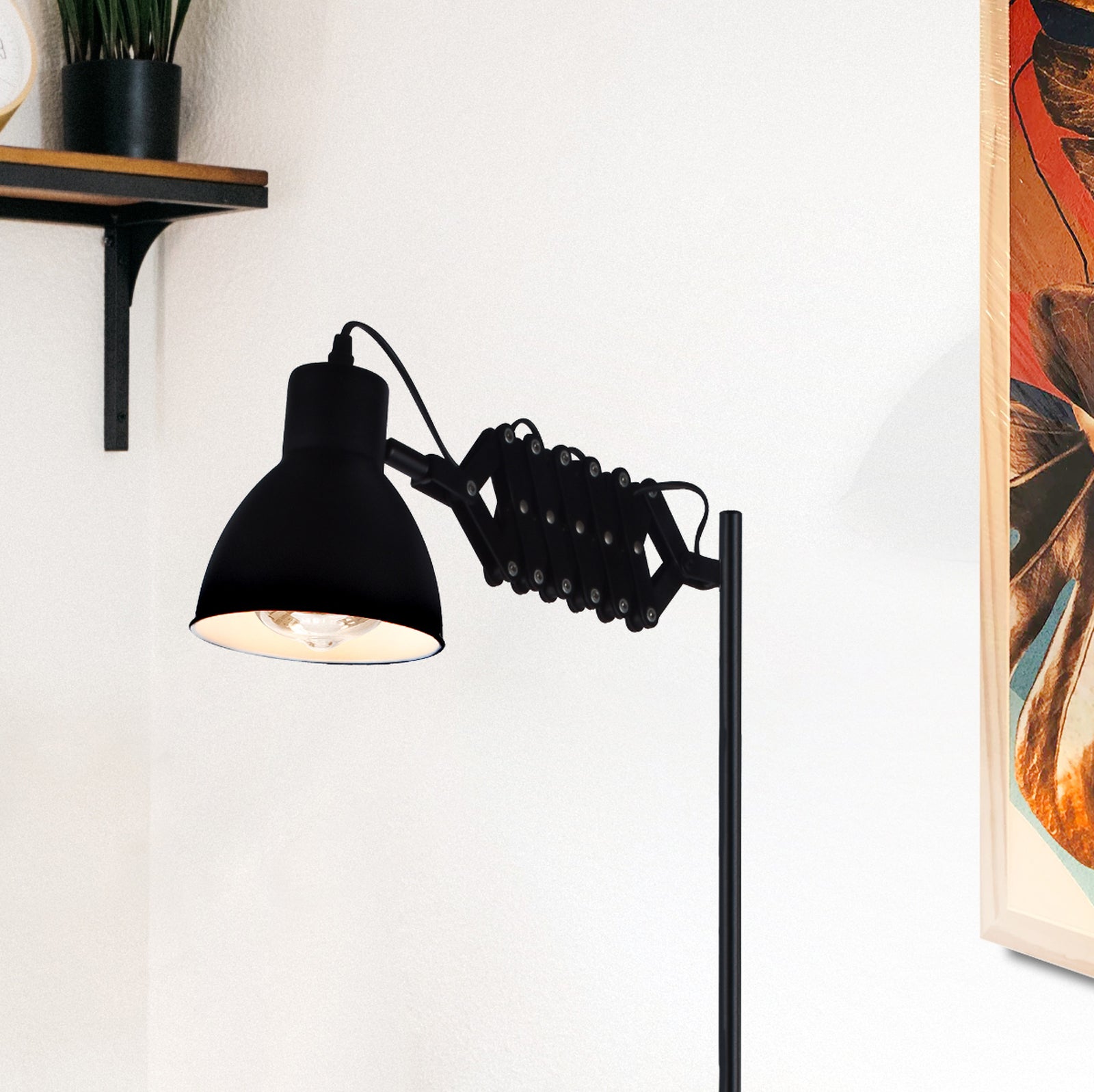 Luminaria De Pie Zig Zag