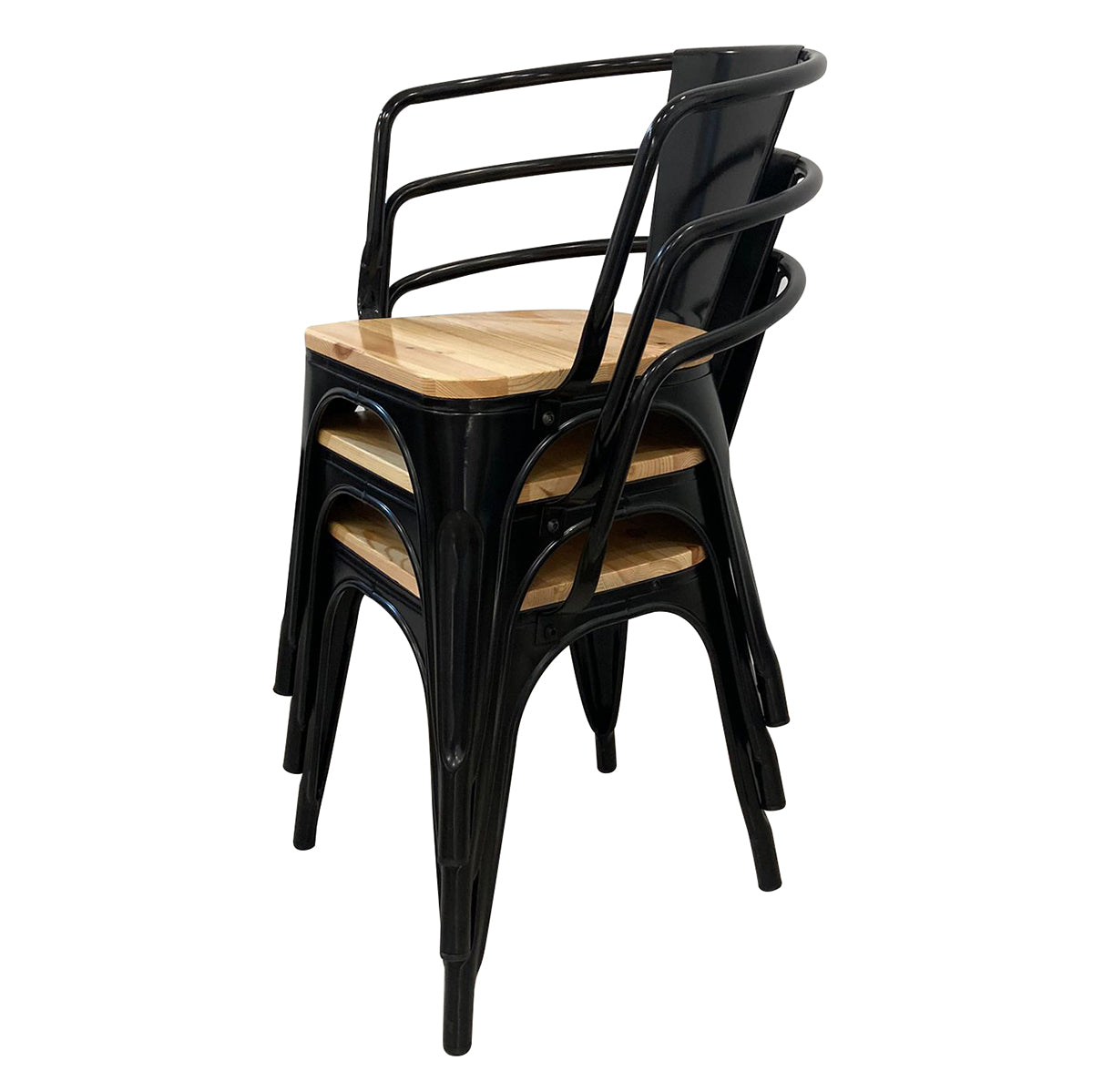 Butaca Tólix C/asiento De Madera