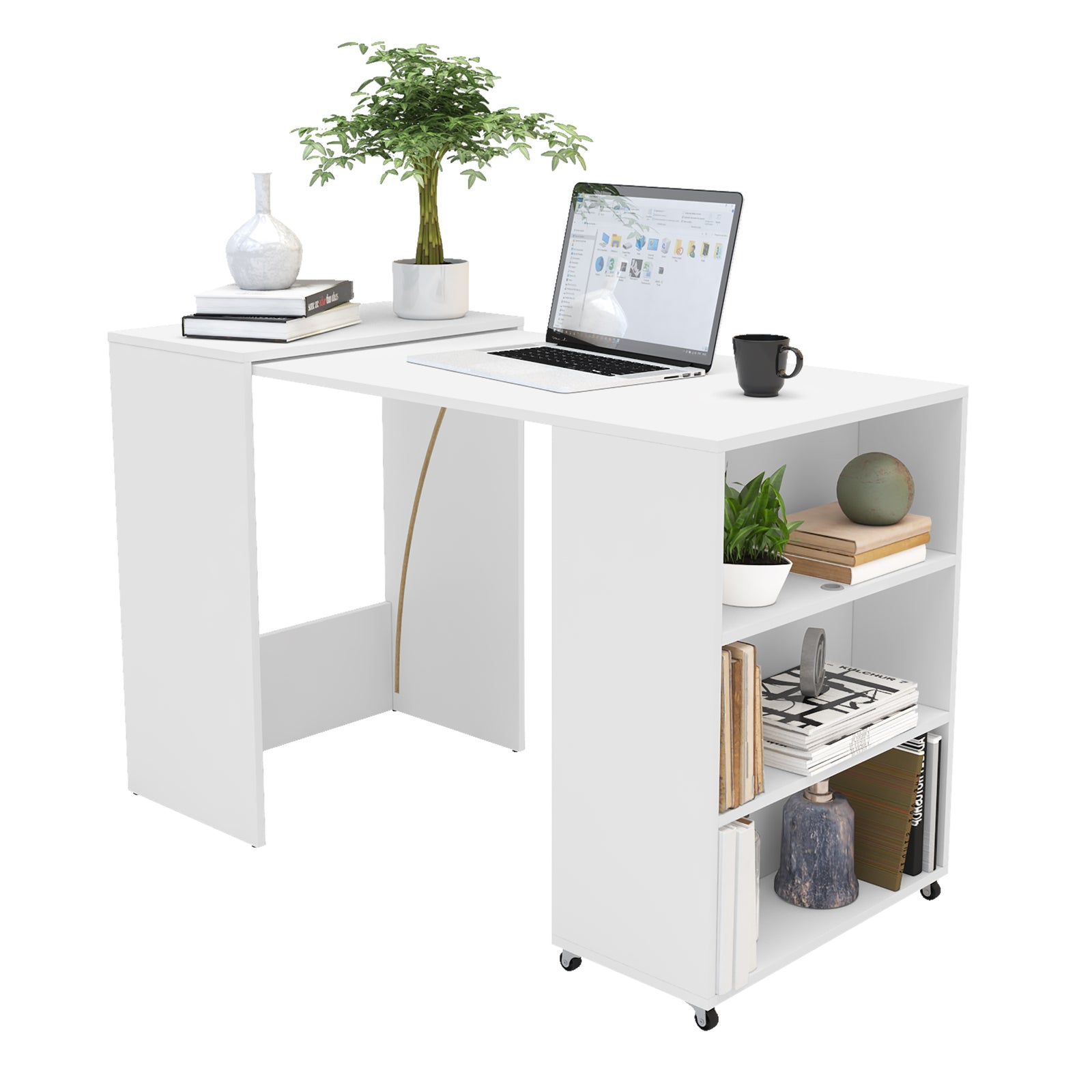 Escritorio replegable c/Estantería HIDDEN / NEW