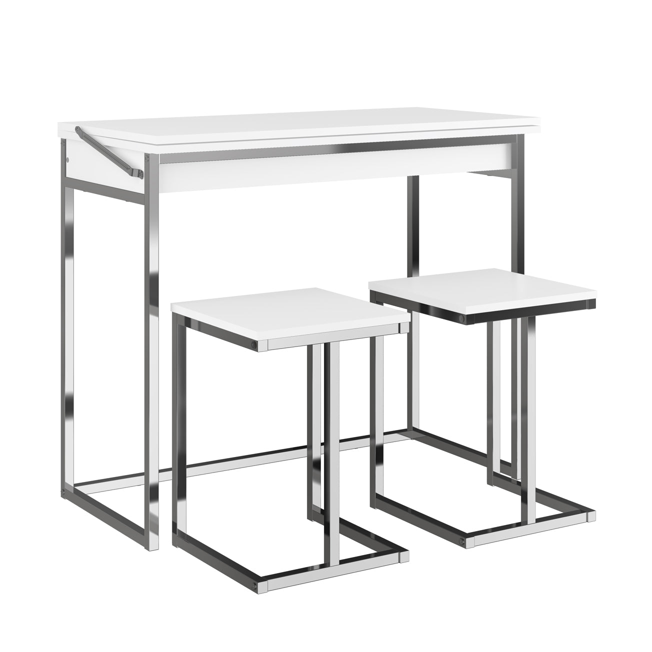 Mesa Plegable Desayunador c/Bancos / PIEZA DE MUESTRA DISPONIBLE